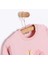 Basic Az Şardonlu Kelebek Desenli Sweatshirt Kız Bebek 2