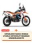 Reflektörlü Siyah Turuncu Dikişli Ktm 890 Adventure R Pro Branda Motosiket Brandası Motor Örtüsü Çadır Su Geçirmez Motosiklet Kılıfı Motor Brandası 2