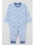 Erkek Bebek Pijama Takımı Sevimli Ayıcık Figürlü Yıldız Desenli 4 Ay-1 Yaş, Mavi 1