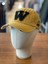 W Logo Vintage Yıkamalı Eskitme Cap Şapka 1