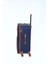 Wordrobe Raflı 4 Teker Çekçekli Lacivert Büyük Boy Valiz 3