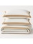 Sea Dıary Serisi Açık Kahverengi Pamuk Saten Çift Kişilik Nevresimtakımı 2