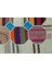 Teselya Mor Patchwork Yün Modern Desenli Yün Hav Toz Vermez Leke Tutmayan Salon Yolluk Mutfak El Dokuma Halı 3