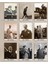1899–1938 Atatürk Fotoğraflarıyla Kronolojik Albüm 25 Parçalı Mdf Duvar Seti 1