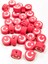 90 Adet 10 mm Polimer Kil Fimo Boncuk Takı Bileklik + 5 Metre Misina - Ayıcık - Bayrak - Yin Yang 3