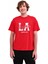 Wl 11KAROK BTS809 5pr Kırmızı Kadın Kısa Kol T-Shirt 1