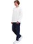 MB Loen 14LJK-130-33 5pr Beyaz Erkek Uzun Kol T-Shirt 3