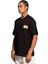 Erkek Oversize Siyah T-Shirt Aslan Burcu 1