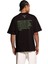 Erkek Oversize Siyah T-Shirt Başak Burcu 2