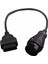 Benz MB Için 10X 38 Pin - 16 Pin Obd2 Obd Iı Teşhis Adaptörü 38 Pın Obd 38PIN Konnektörü (Yurt Dışından) 3