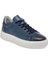 Lacivert Hakiki Deri Erkek Sneaker - E24I1AY56637-A31 1