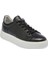 Siyah Hakiki Deri Erkek Sneaker - E24I1AY56637-A23 1