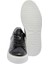 Siyah Hakiki Deri Erkek Sneaker - E24I1AY56637-A23 4