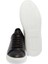 Siyah Hakiki Deri Erkek Sneaker - E24I1AY56625-A23 4