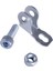 2 Pcs Araç Aksesuarları: 1 Pcs Arka Barn Kapı Uzatma Braketi ve 1 Pcs Ön Kapı Anahtarı Kapak Kauçuk 25368-20G00 (Yurt Dışından) 2