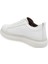 Beyaz Hakiki Deri Erkek Sneaker - E24I1AY56624-A26 2