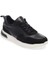 Siyah Hakiki Deri Erkek Sneaker - E24I1AY56667-W19 1