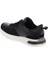 Siyah Hakiki Deri Erkek Sneaker - E24I1AY56667-W19 2