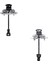 2 Pcs Kapı Menteşe Durdurma Kontrolü Strap Limitery Peugeot 308 308SW 308CC Mk1 T7 408, 9181.N3 Arka ve 9181.N2 Ön (Yurt Dışından) 2
