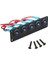 12V 24V Otomobil Araç Römork Kamyonu Suv Deniz Teknesi Rv Gemisi Için 5 Açma Kapalı Geçiş Anahtarları ile Rocker Anahtar Paneli (Yurt Dışından) 1