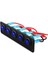12V 24V Otomobil Araç Römork Kamyonu Suv Deniz Teknesi Rv Gemisi Için 5 Açma Kapalı Geçiş Anahtarları ile Rocker Anahtar Paneli (Yurt Dışından) 5