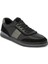 Siyah Hakiki Deri Erkek Sneaker - E24I1AY56689-A23 1