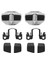 2 Set Trd Kapı Stabilizatör Kapı Kilit Koruyucu Mandallar Toyota Land Cruiser Alphard Vellfire Için Tıpa Kapakları (Yurt Dışından) 3