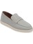 Gri Hakiki Deri Erkek Loafer - E24I1AY56705-H1Y 1