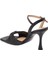 Siyah Hakiki Deri Kadın Stiletto - K24I1AY67184-A23 3
