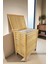 Bambu Çamaşır Sepeti 45x33x60 cm Çevre Dostu ve Şık Banyo Düzenleyici 1