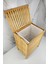 Bambu Çamaşır Sepeti 45x33x60 cm Çevre Dostu ve Şık Banyo Düzenleyici 5