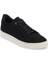 Siyah Hakiki Nubuk Deri Erkek Sneaker - E24I1AY56745-A64 1
