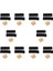 100X Araç Otomatik 30A-80A Röle Braket Terminal Kılıf Tutucu Röle Taban Tutucu 500 Pcs ile 5 Pin Soketi 6.3mm Terminaller (Yurt Dışından) 1