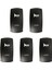 5x Anlık Araba Teknesi Deniz LED Işık Horn Bell Lazer Rocker Switch 12V 24V Mavi (Yurt Dışından) 1