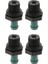 4x Araç Pozitif Krank Vasapı Havalandırma Pcv Valf Valf Valfi Nissan Infiniti Için Valf Egzoz Valfi 11810-6N202 045-0350 (Yurt Dışından) 1