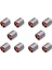 10X Yağ Akışı Tek Yönlü Yağ By-Pass Valfi 55563957 Chevrolet Cruze Için 1.6 Epica 1.8 2009 2010 2012 2012 2013 (Yurt Dışından) 1