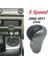 8x Vardiya Kafası, Honda Civic 2006-2011 Için 5 Vites Vites Knob Manuel Vardiya Top Çubuğu 54102-SNA-A02 (Yurt Dışından) 1