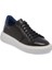 Siyah Hakiki Deri Erkek Sneaker - E24I1AY56809-A43 1