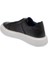 Siyah Hakiki Deri Erkek Sneaker - E24I1AY56809-A43 2