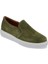 Yeşil Hakiki Süet Deri Kadın Loafer - K24I1AY67368-O48 1