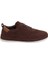 Kahve Hakiki Nubuk Deri Erkek Sneaker - E24I1AY56829-A39 3