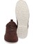 Kahve Hakiki Nubuk Deri Erkek Sneaker - E24I1AY56829-A39 4