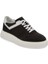 Siyah Hakiki Nubuk Deri Erkek Sneaker - E24I1AY56854-A64 1