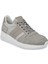 Gri Deri-Tekstil Erkek Sneaker - E24I1AY56869-A40 1