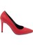 Kırmızı Vegan Kadın Stiletto - K24I1AY67394-Q4A 3