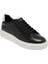 Siyah Hakiki Deri Erkek Sneaker - E24I1AY56856-A43 1