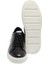 Siyah Hakiki Deri Erkek Sneaker - E24I1AY56856-A43 4
