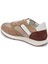 Bej Deri-Tekstil Erkek Sneaker - E24I1AY56849-B79 2
