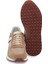 Bej Deri-Tekstil Erkek Sneaker - E24I1AY56849-B79 4