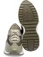 Yeşil Deri-Tekstil Kadın Sneaker - K24I1AY67492-H48 4